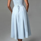 Elegante Midi Jurk met Split