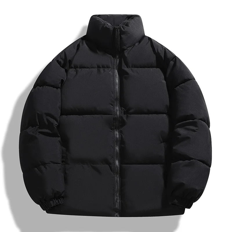 Heren pufferjas in diverse kleuren – waterafstotend materiaal, warme isolatie en comfortabele winterpasvorm.