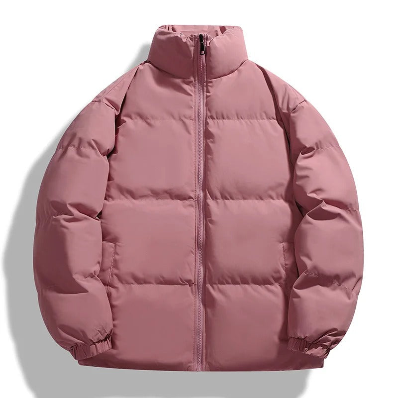 Heren pufferjas in diverse kleuren – waterafstotend materiaal, warme isolatie en comfortabele winterpasvorm.