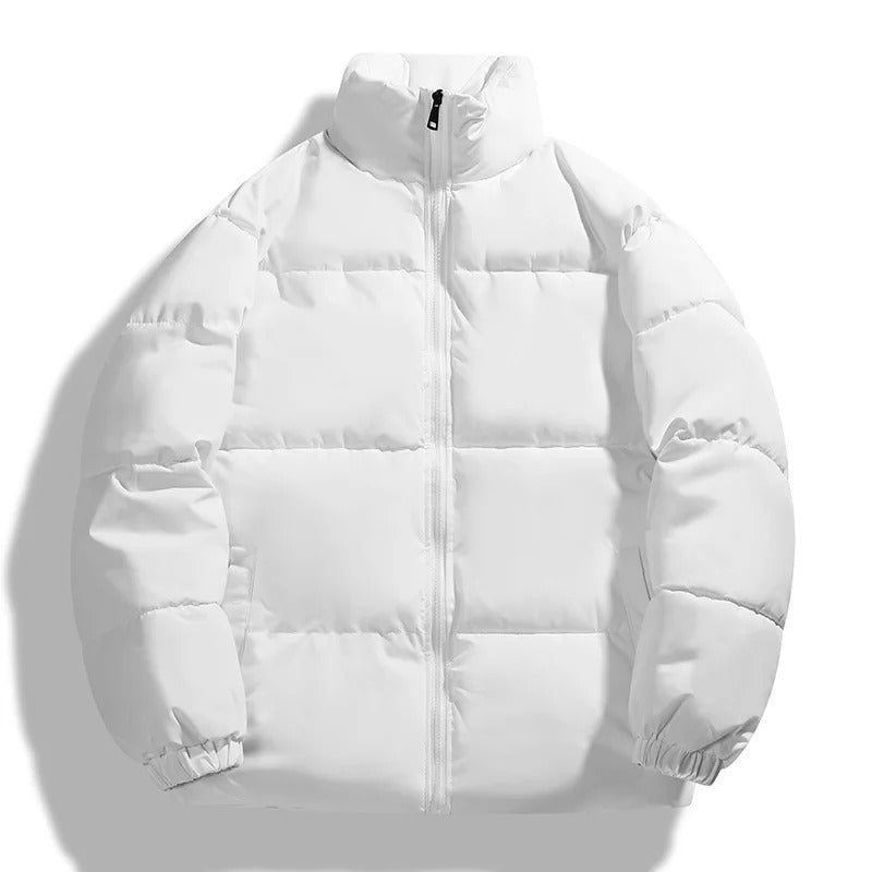 Heren pufferjas in diverse kleuren – waterafstotend materiaal, warme isolatie en comfortabele winterpasvorm.