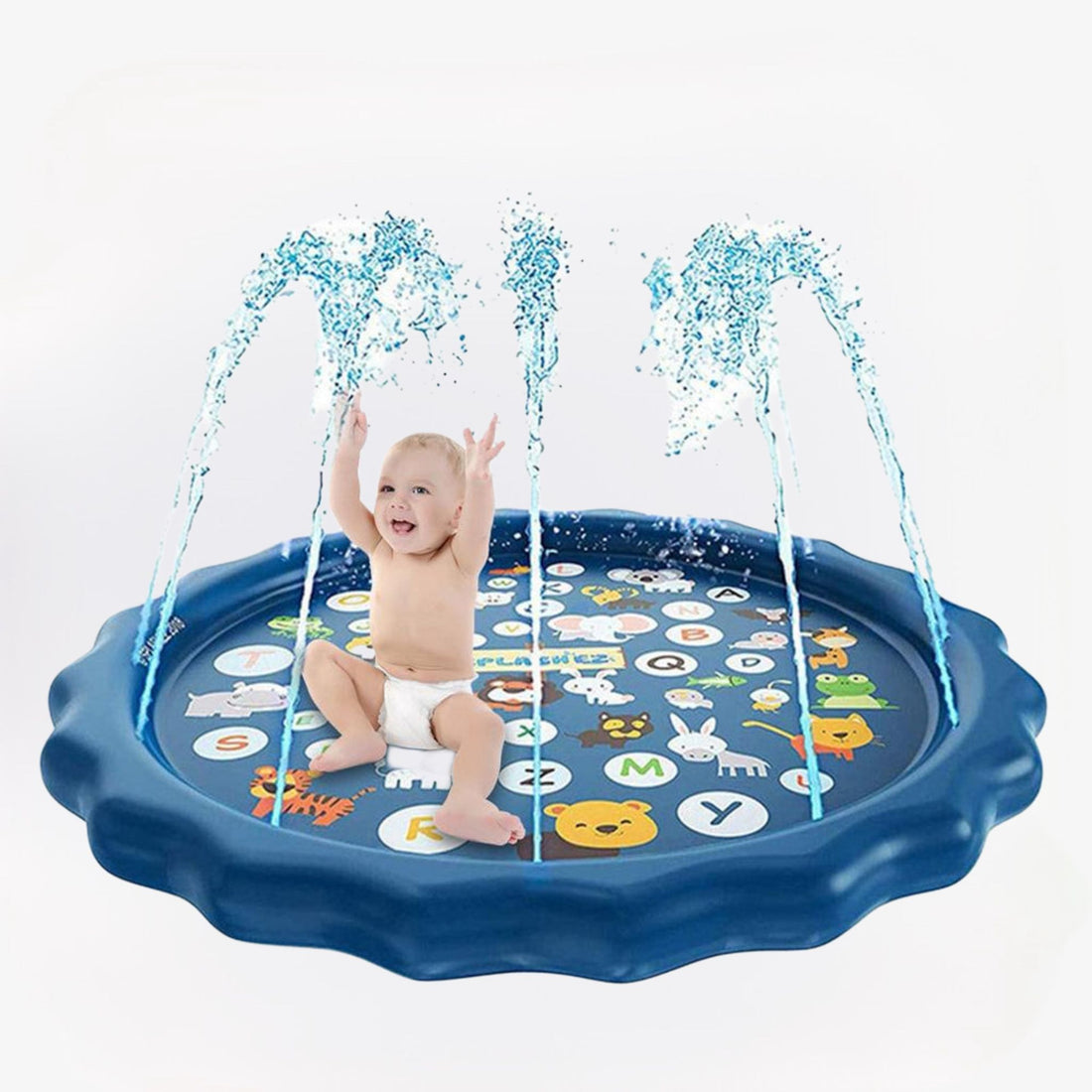 AquaPlay interactieve watermat voor kinderen – kleurrijk en educatief speelmatje dat zintuiglijke ontwikkeling, creatief spel en waterpret stimuleert.