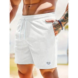 Heren Shorts met Trekkoord en Elastische Taille