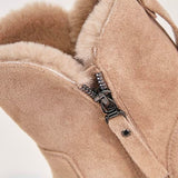 Sofia warme dameslaarzen met rits in diverse kleuren – zachte voering, comfortabele pasvorm en stijlvolle winterlook.