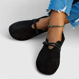 Ballerina Instappers met Strikdetail