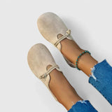 Ballerina Instappers met Strikdetail