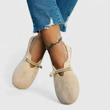 Ballerina Instappers met Strikdetail