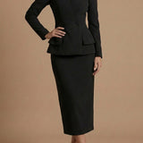 Blazer Jurkset met Midi Rok