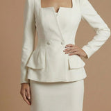 Blazer Jurkset met Midi Rok