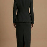 Blazer Jurkset met Midi Rok