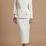 Blazer Jurkset met Midi Rok